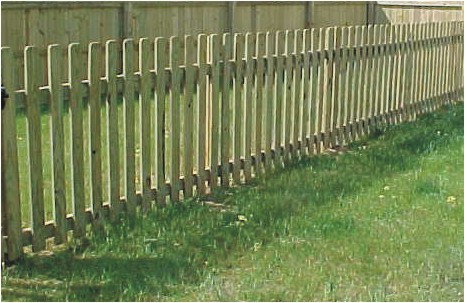 dog ear fence