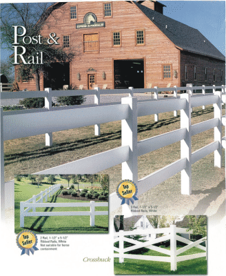 Vinyl Post & Rail Fences in Raleigh, North Carolina